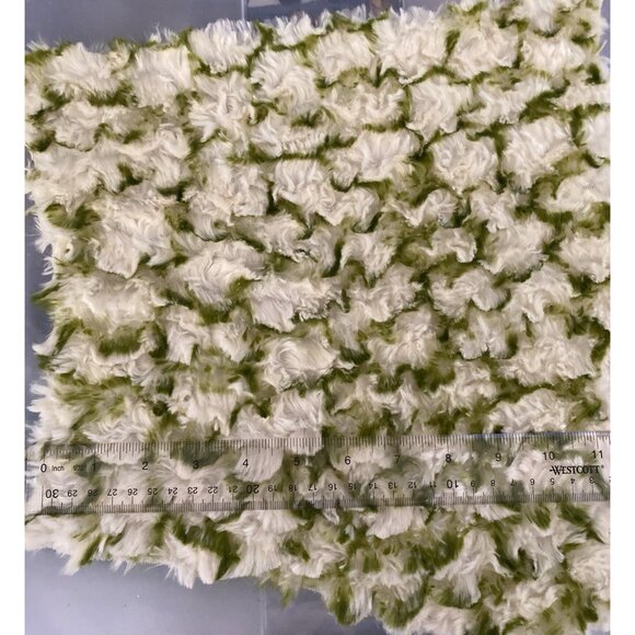 Faux Fur Mixed Colors Scrap Bag Irregular Pieces Junk Journal Slow Stitch Crafts - Picture 3 of 8